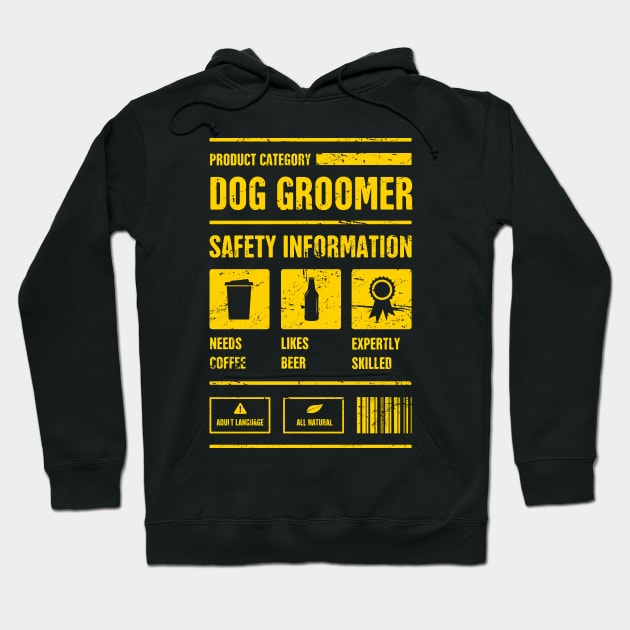 Funny Dog Grooming Gift For Dog Groomer Hoodie by MeatMan